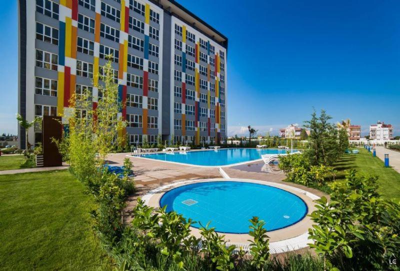 Selin'S Apartment With Pool View Antália Exterior foto